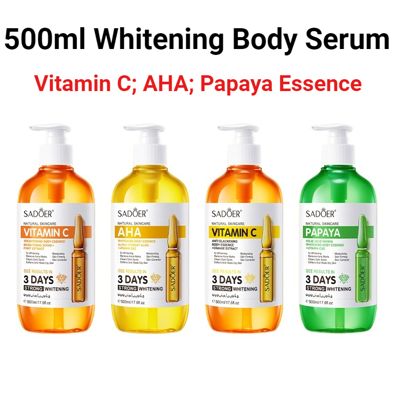Niacinamide Brightening Serum - SADOER AHA ไวท์เทนนิ่ง บอดี้ เอสเซ้นส์ 500