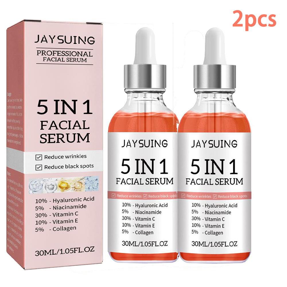 Niacinamide Brightening Serum - เซรั่มบำรุงผิวหน้า 5 in 1 วิตามินซี ช่วยให้ความชุ่มชื้น