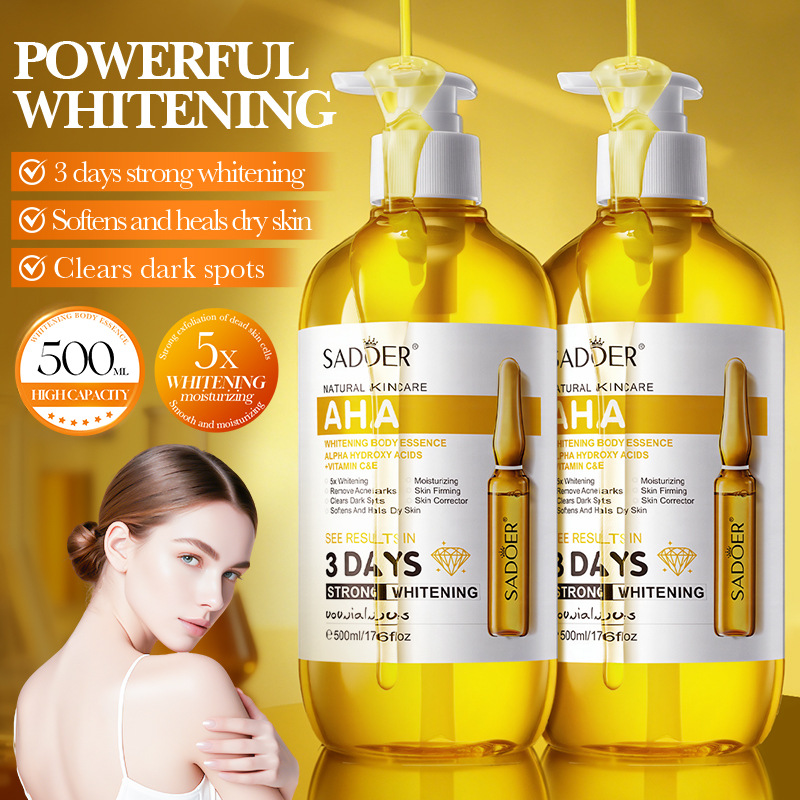 SADOER AHA ไวท์เทนนิ่ง บอดี้ เ - Niacinamide Brightening Serum บทวิจารณ์และราคา