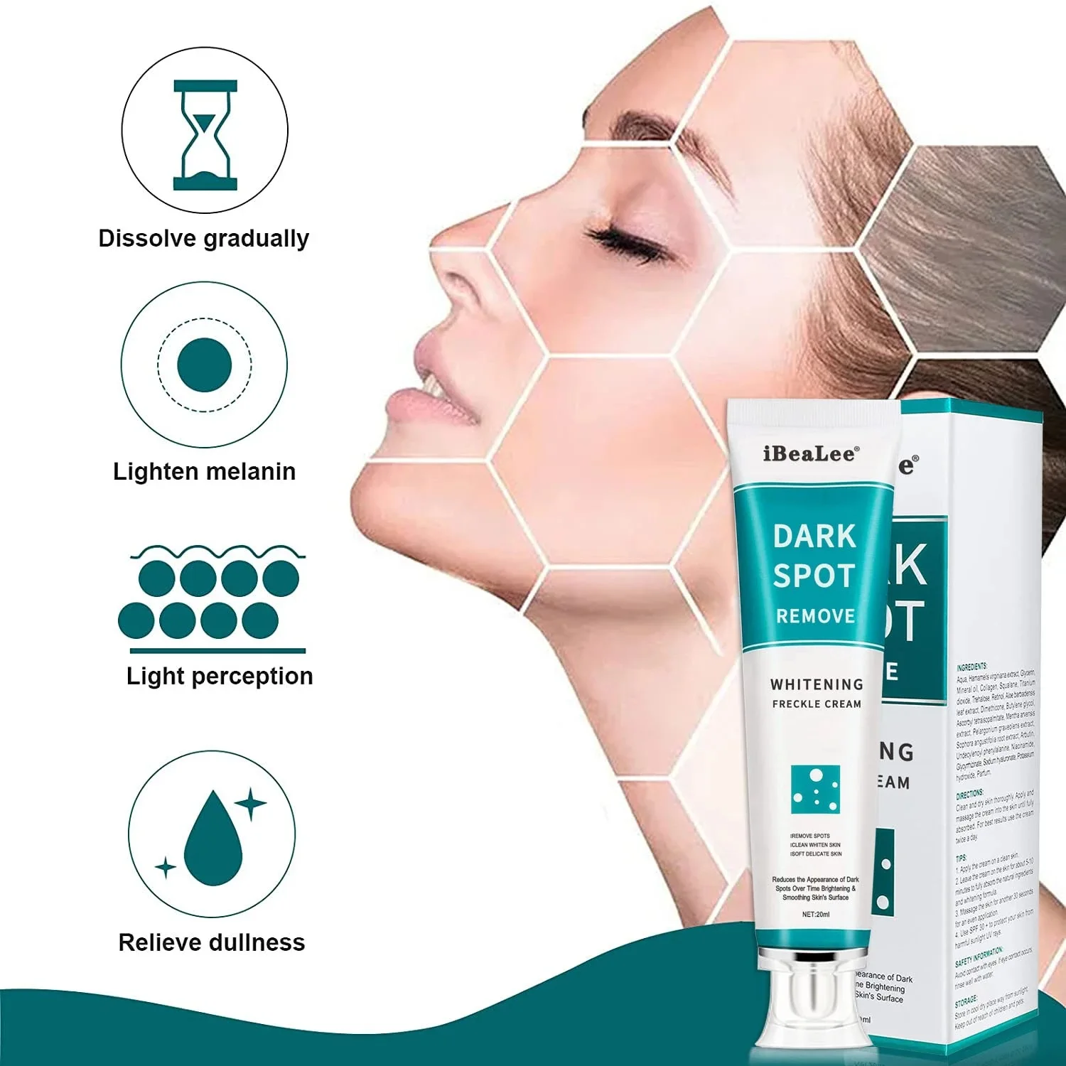 Melasma Brightening Face Cream - Niacinamide Brightening Serum บทวิจารณ์และราคา