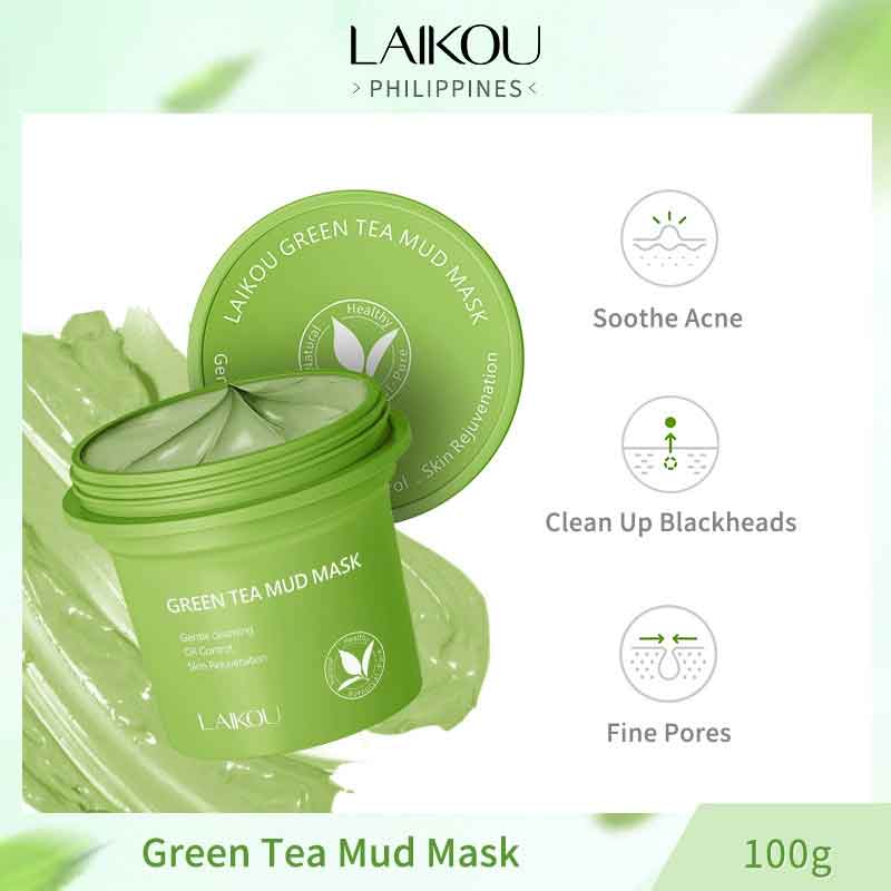 ชาเขียวโคลนหน้ากากทําความสะอาด - Mud Mask Kaolin บทวิจารณ์และราคา