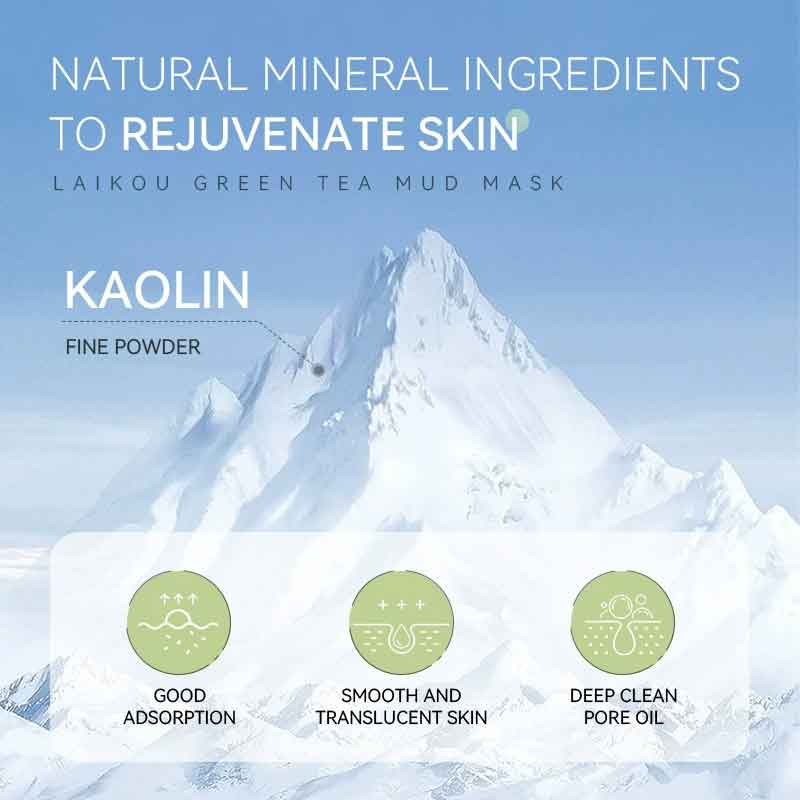 ชาเขียวโคลนหน้ากากทําความสะอาด - Mud Mask Kaolin บทวิจารณ์และราคา