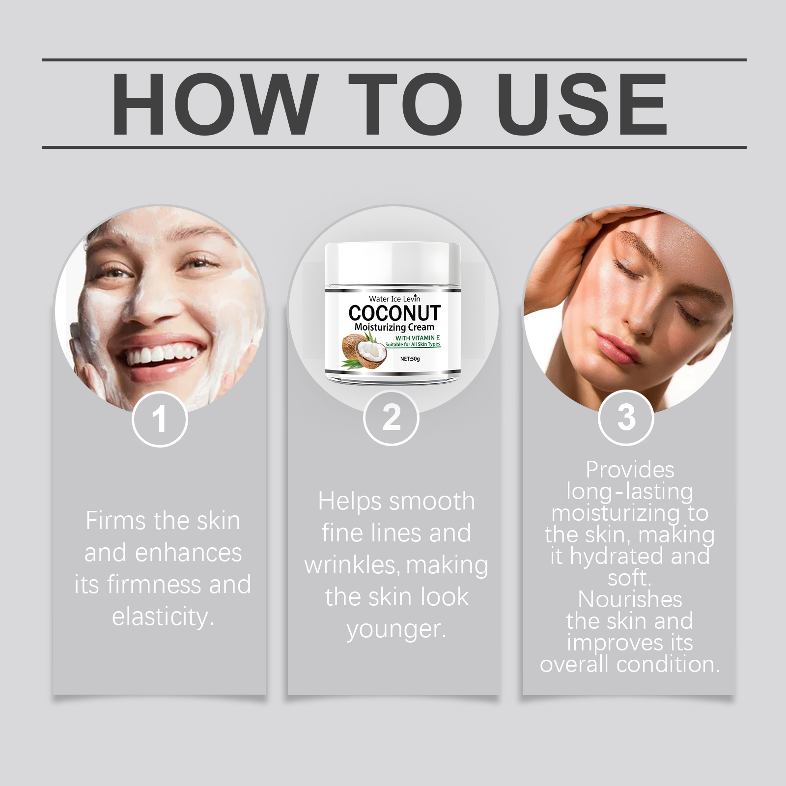 ครีมบำรุงผิวมะพร้าว 50 กรัม |  - Retinol Vitamin A Cream บทวิจารณ์และราคา