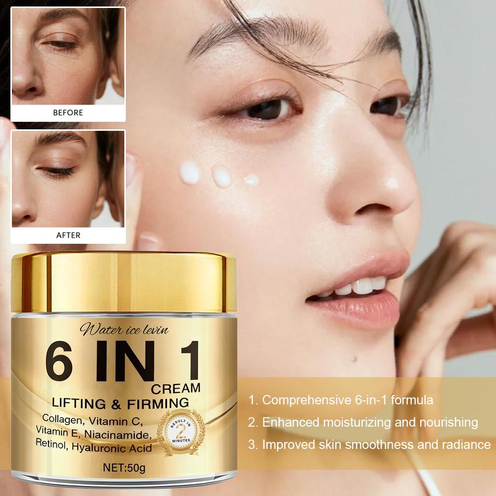 ครีมบำรุงผิวหน้า 6 in 1 คอลลาเ - Retinol Vitamin A Cream บทวิจารณ์และราคา