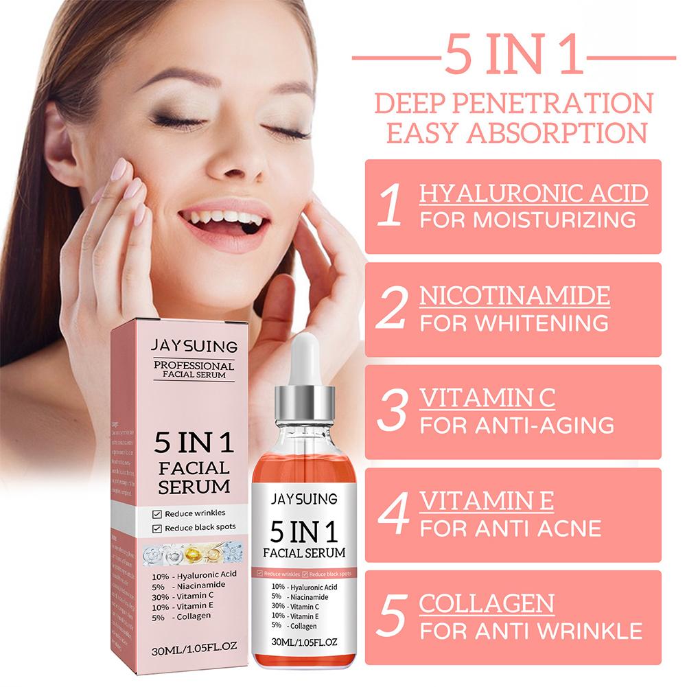 เซรั่มบำรุงผิวหน้า 5 in 1 วิตา - Niacinamide Brightening Serum บทวิจารณ์และราคา
