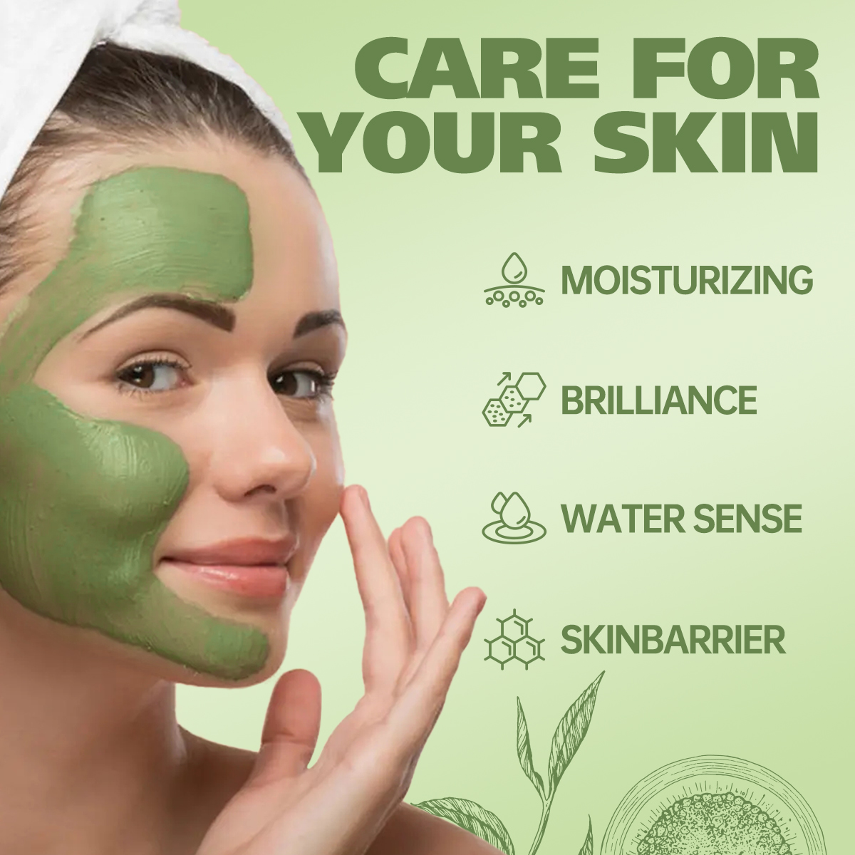 Matcha Deep Cleansing Mask สูต - Mud Mask Kaolin บทวิจารณ์และราคา