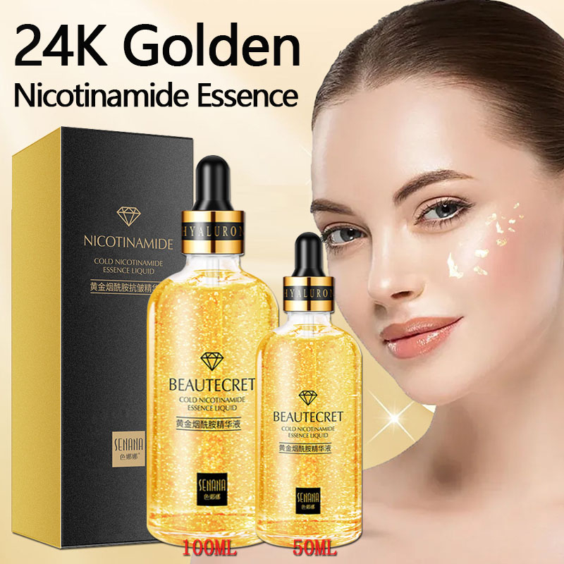 24K Gold Hyaluronic Acid Nicot - Niacinamide Brightening Serum บทวิจารณ์และราคา