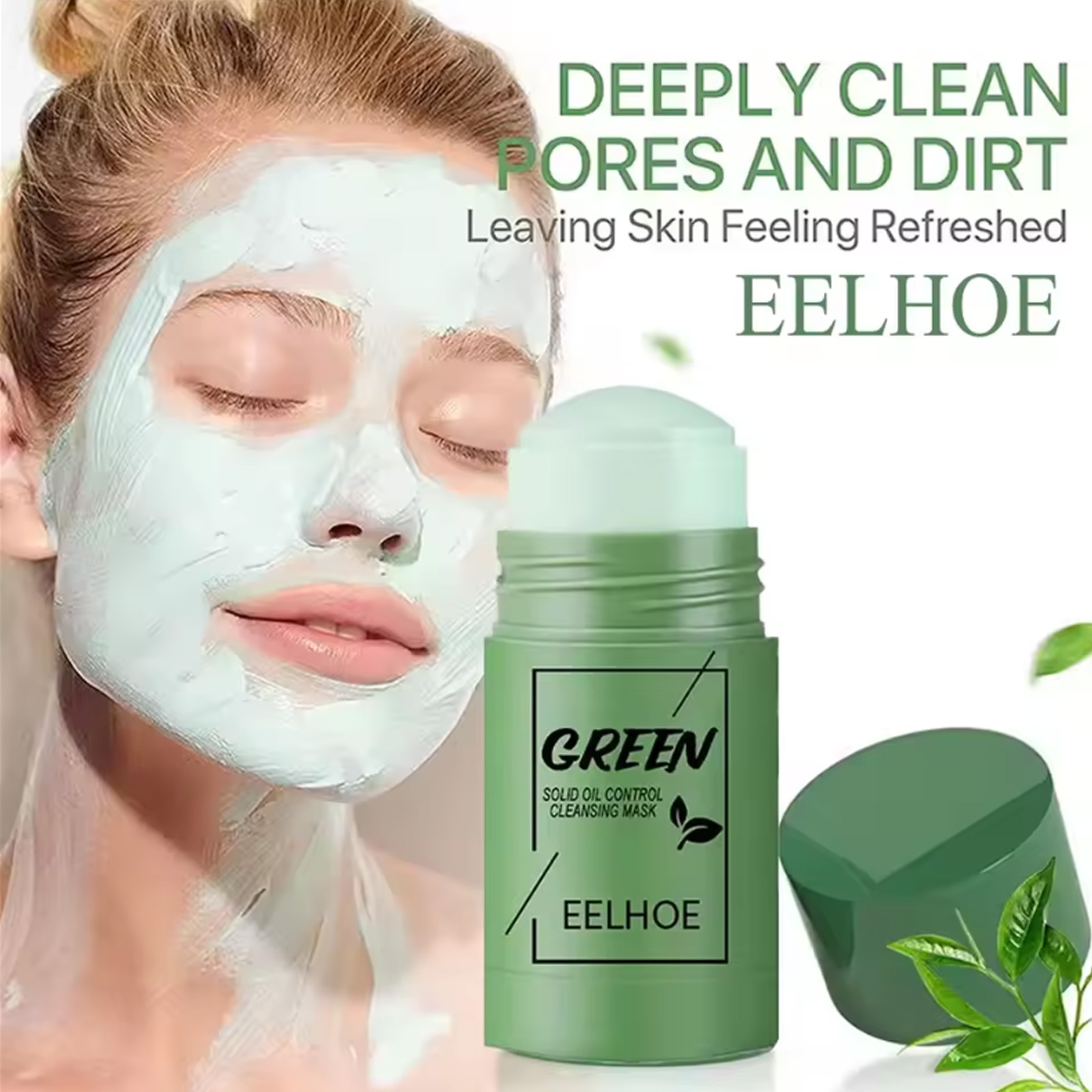 ชาเขียวทําความสะอาด Solid Face - Mud Mask Kaolin บทวิจารณ์และราคา