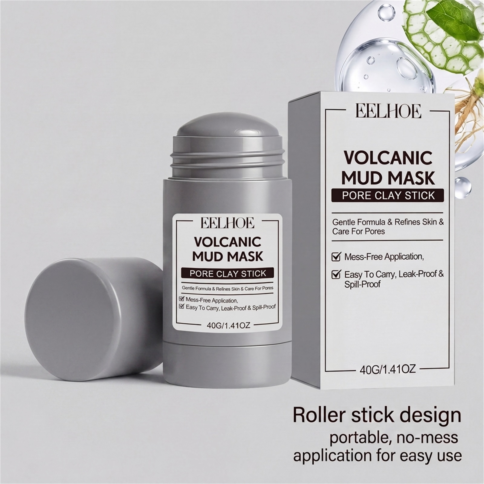มาส์กโคลนภูเขาไฟ ทำความสะอาดรู - Mud Mask Kaolin บทวิจารณ์และราคา